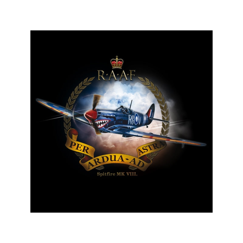 Camiseta con estampado Spitfire MK.VIII vista frontal
