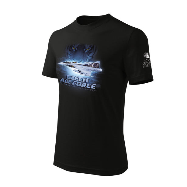 Camiseta manga corta con estampado JAS-39/C GRIPEN