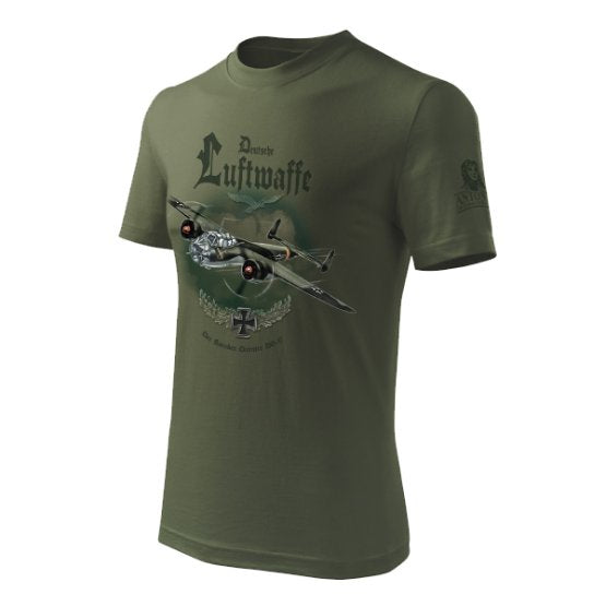 Camiseta con estampado del bombardero Dornier Do 17