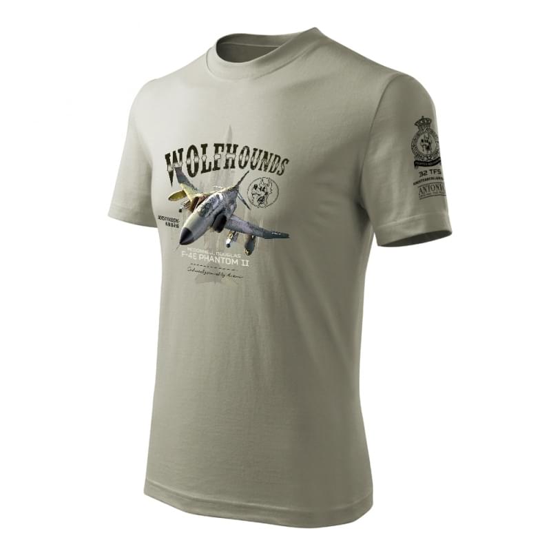 Camiseta manga corta con motivo del avión F-4E PHANTOM II