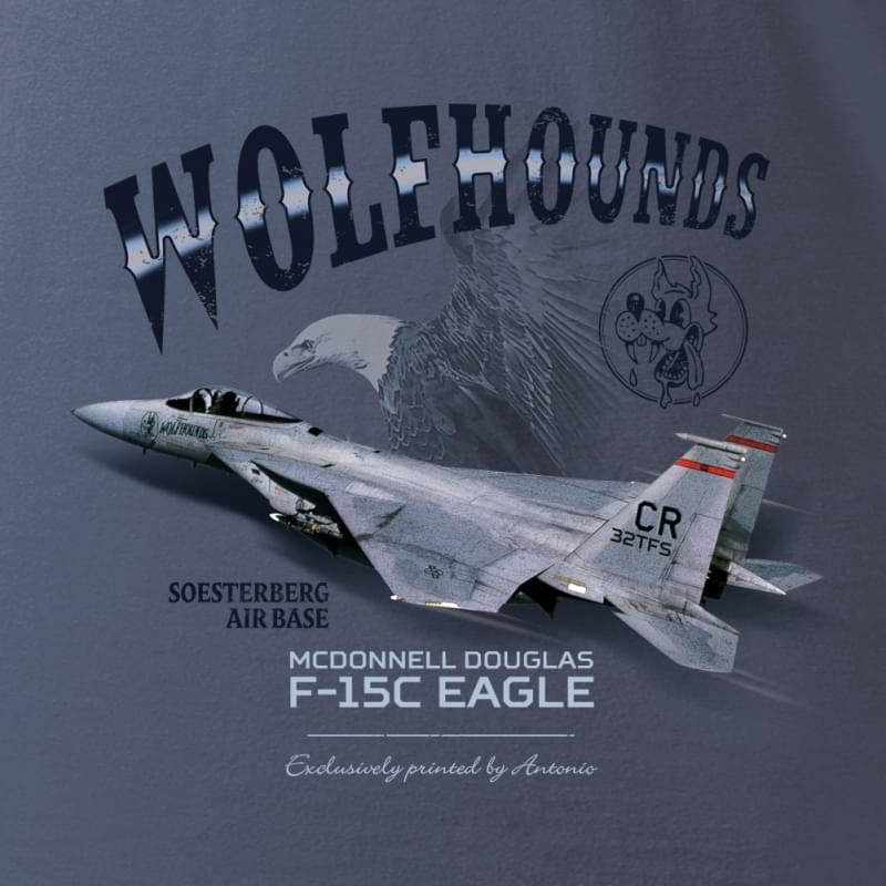 Camiseta F-15C Eagle con motivo del caza