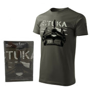 Camiseta con motivo del bombardero Ju-87 Stuka