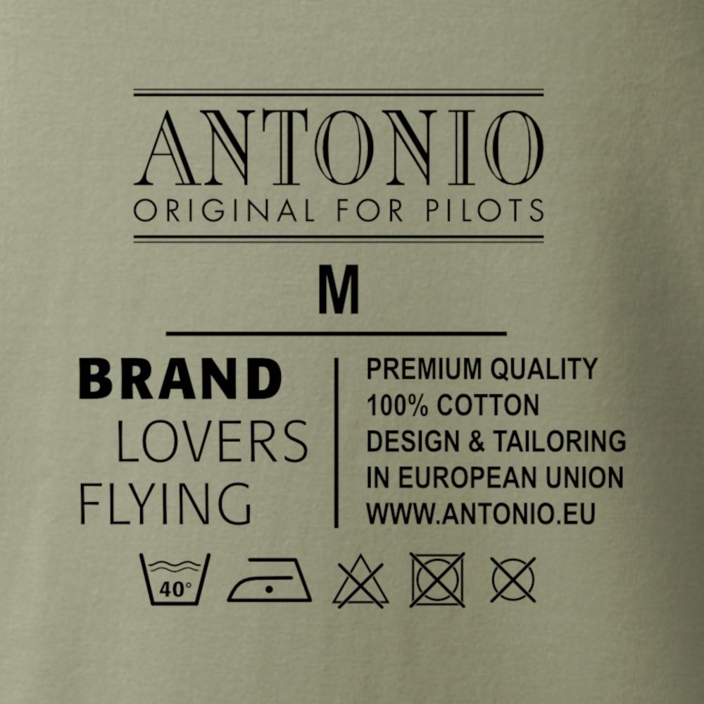 Camiseta MH.1521 BROUSSARD con motivo del avión