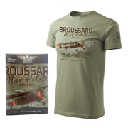 Camiseta MH.1521 BROUSSARD con motivo del avión