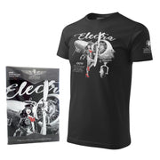 Camiseta negra Triko con estampado Lockheed L-10 Electra