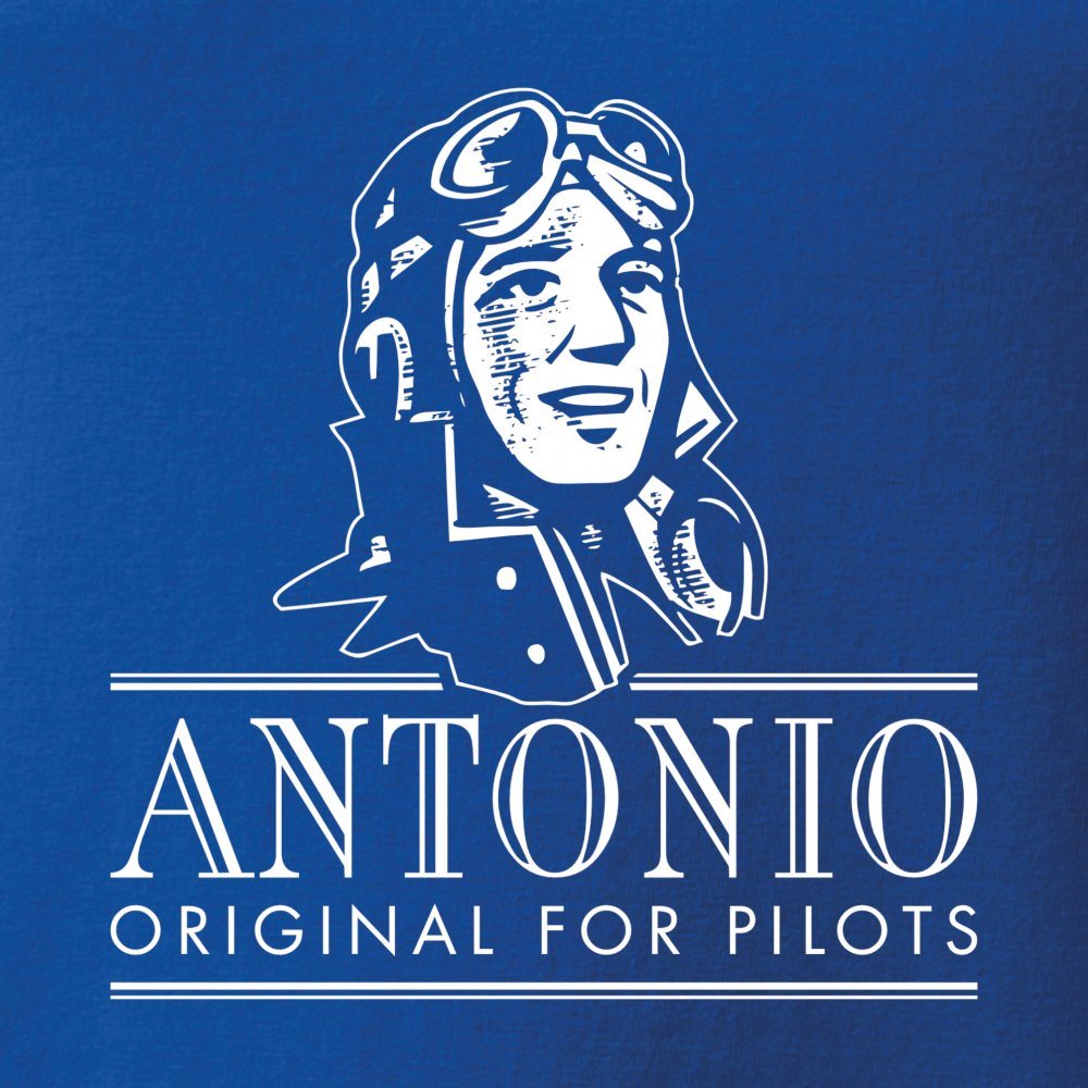 Camiseta azul Mi-8 SALUTE con estampado del vuelo de la escuadrilla Mi-8 sobre el Castillo de Praga