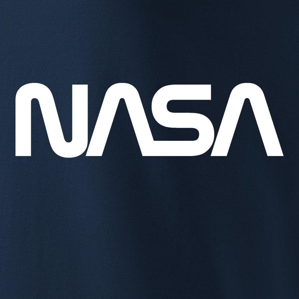 Camiseta azul con logo NASA, algodón 200 g/m2