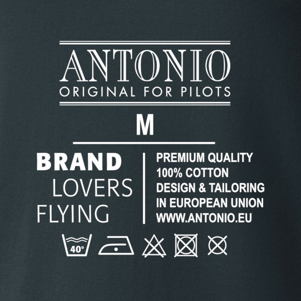 Camiseta gris con motivo del avión de combate ligero L-39 SKYFOX