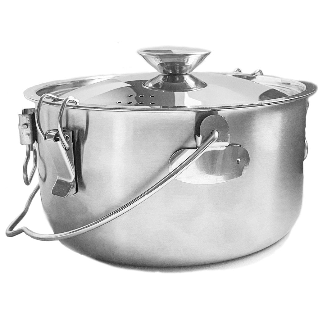 Olla de acero inoxidable 4 en 1 de 3 L, multifunción