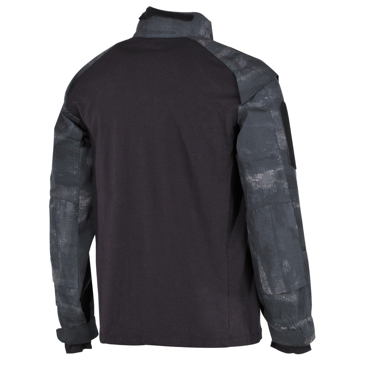 Camisa táctica UBACS con cuerpo de algodón y mangas rip-stop