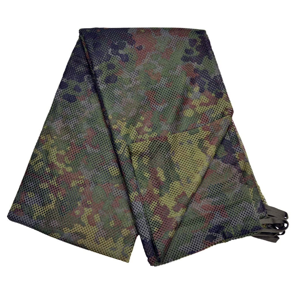 Red de camuflaje IR SKARPO 140 x 140 cm en patrón Flecktarn