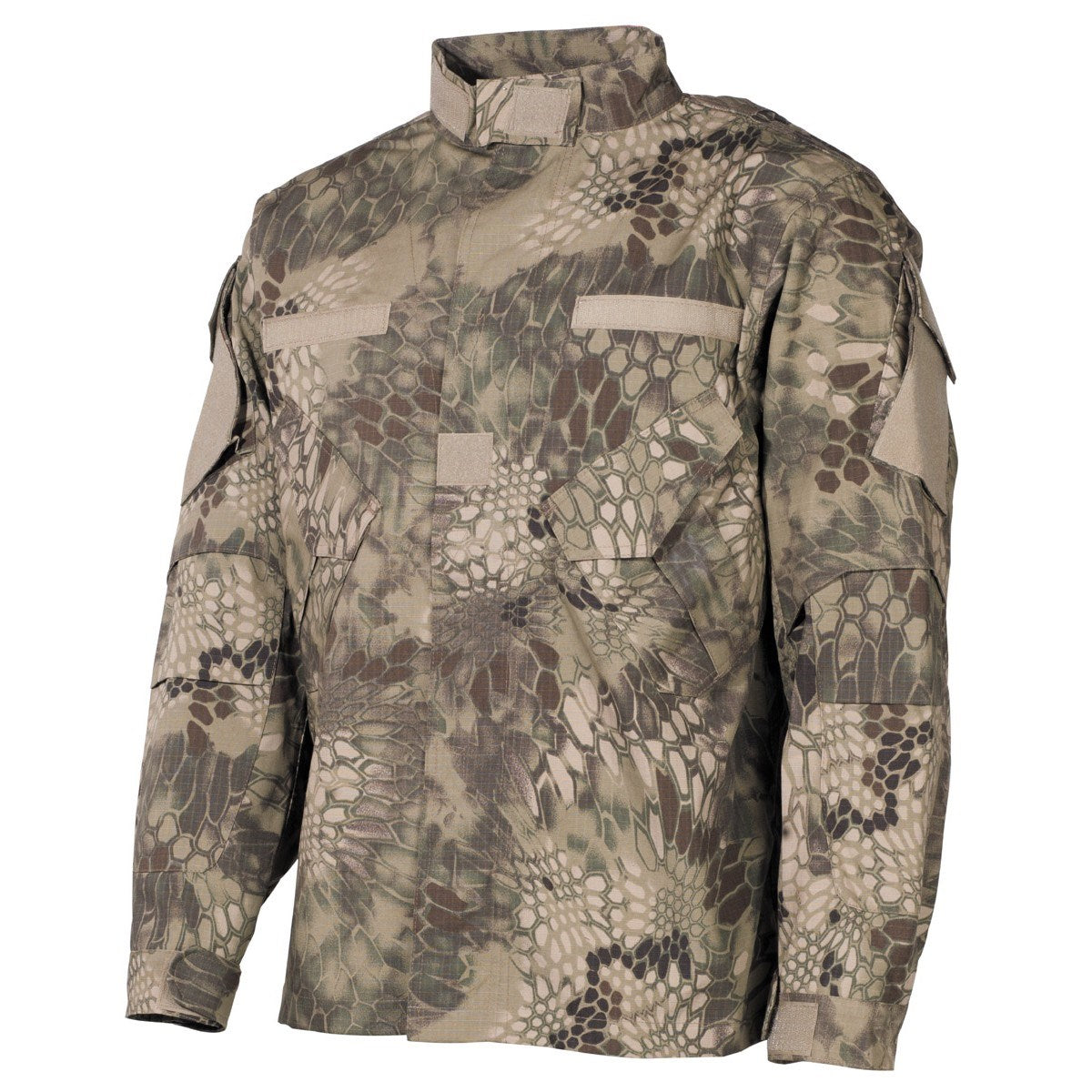 Blusa táctica MISSION camuflaje SNAKE FG, 50% algodón 50% nylon