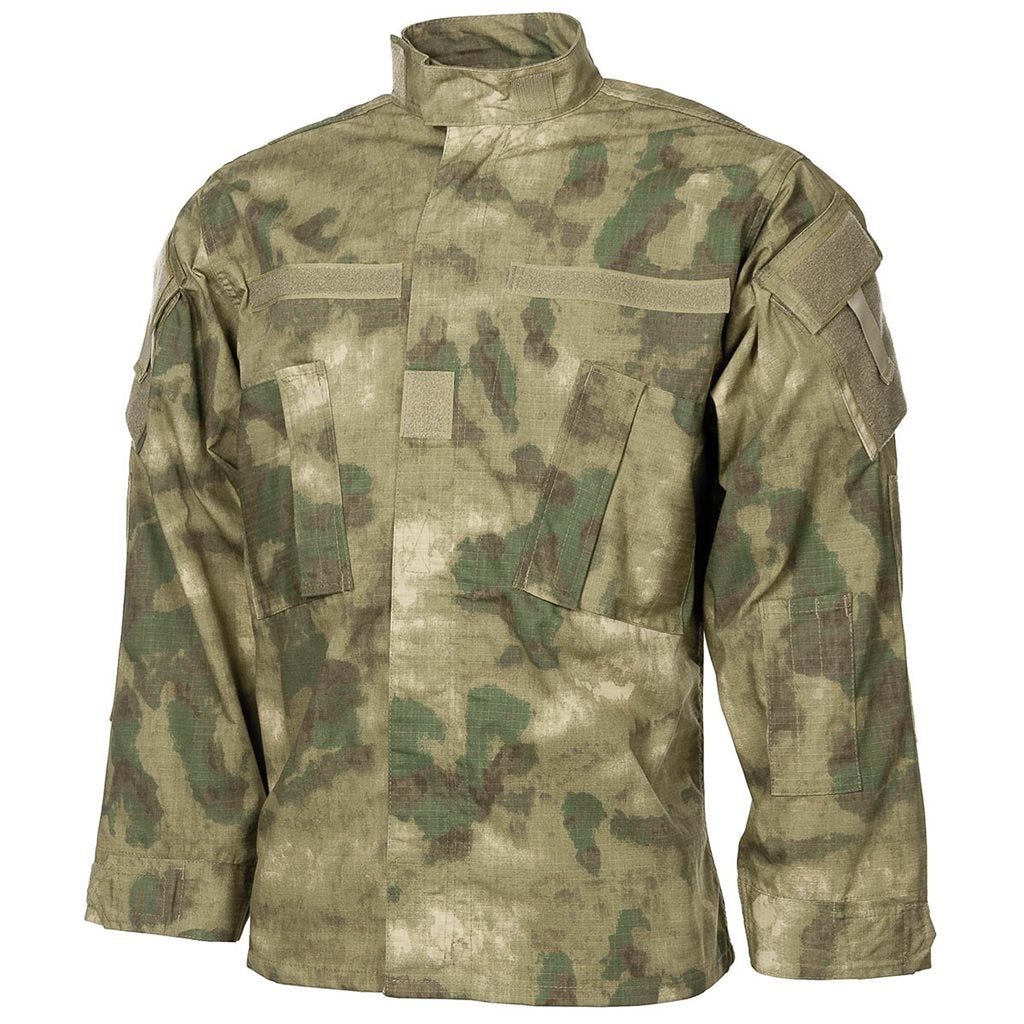 Chaqueta US corte ACU rip-stop HDT CAMO FG