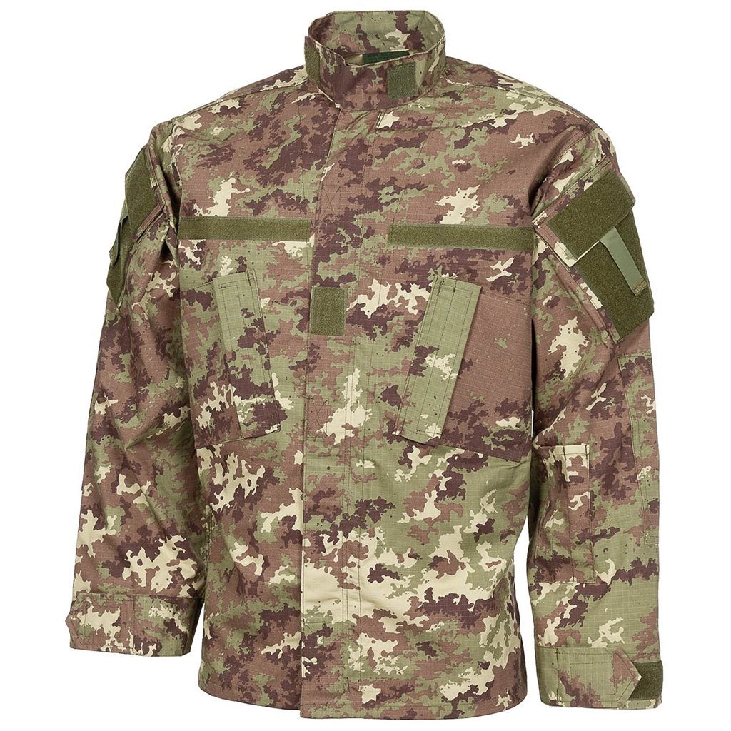 Chaqueta militar US corte ACU rip-stop talla L