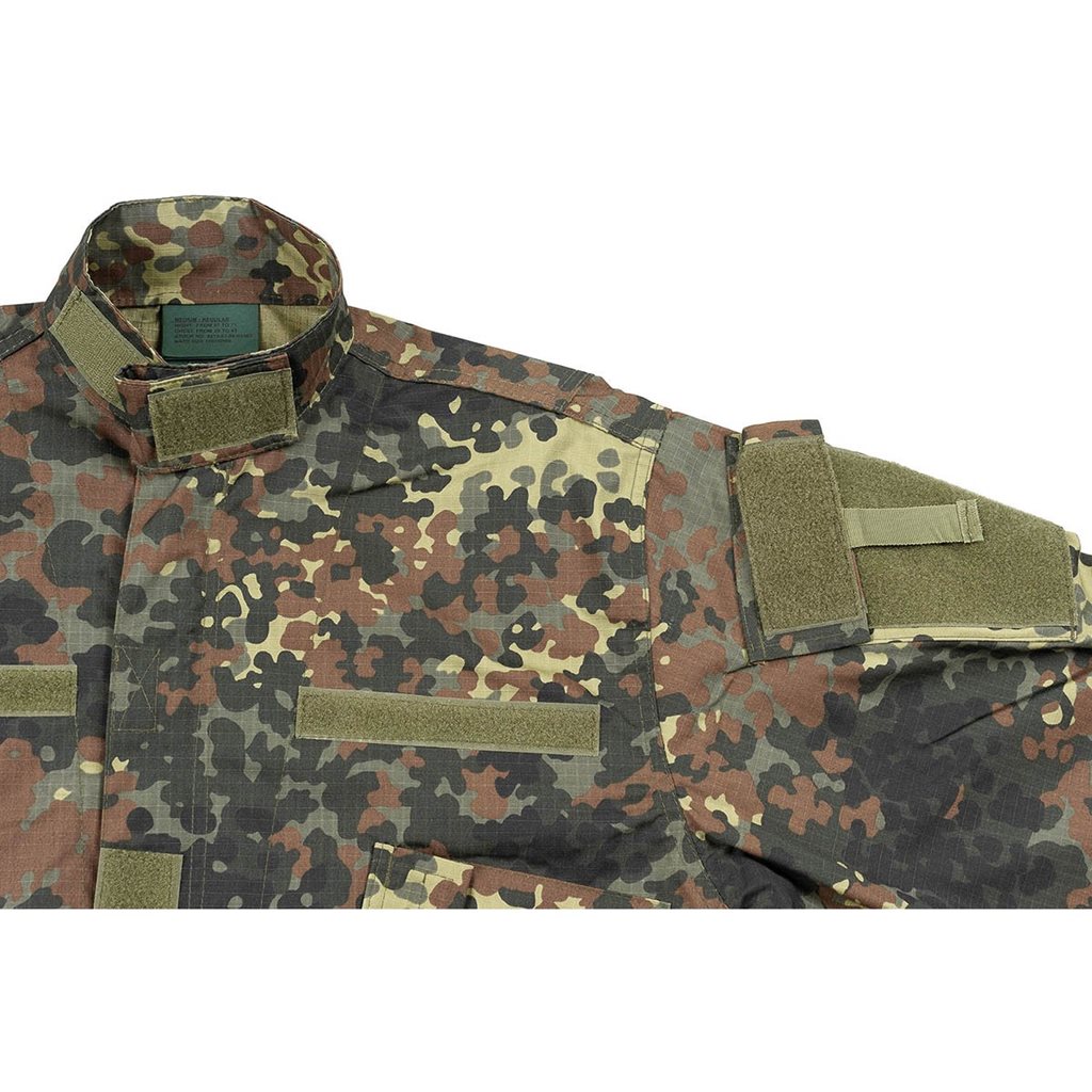 Chaqueta ACU rip-stop Flecktarn - corte clásico US