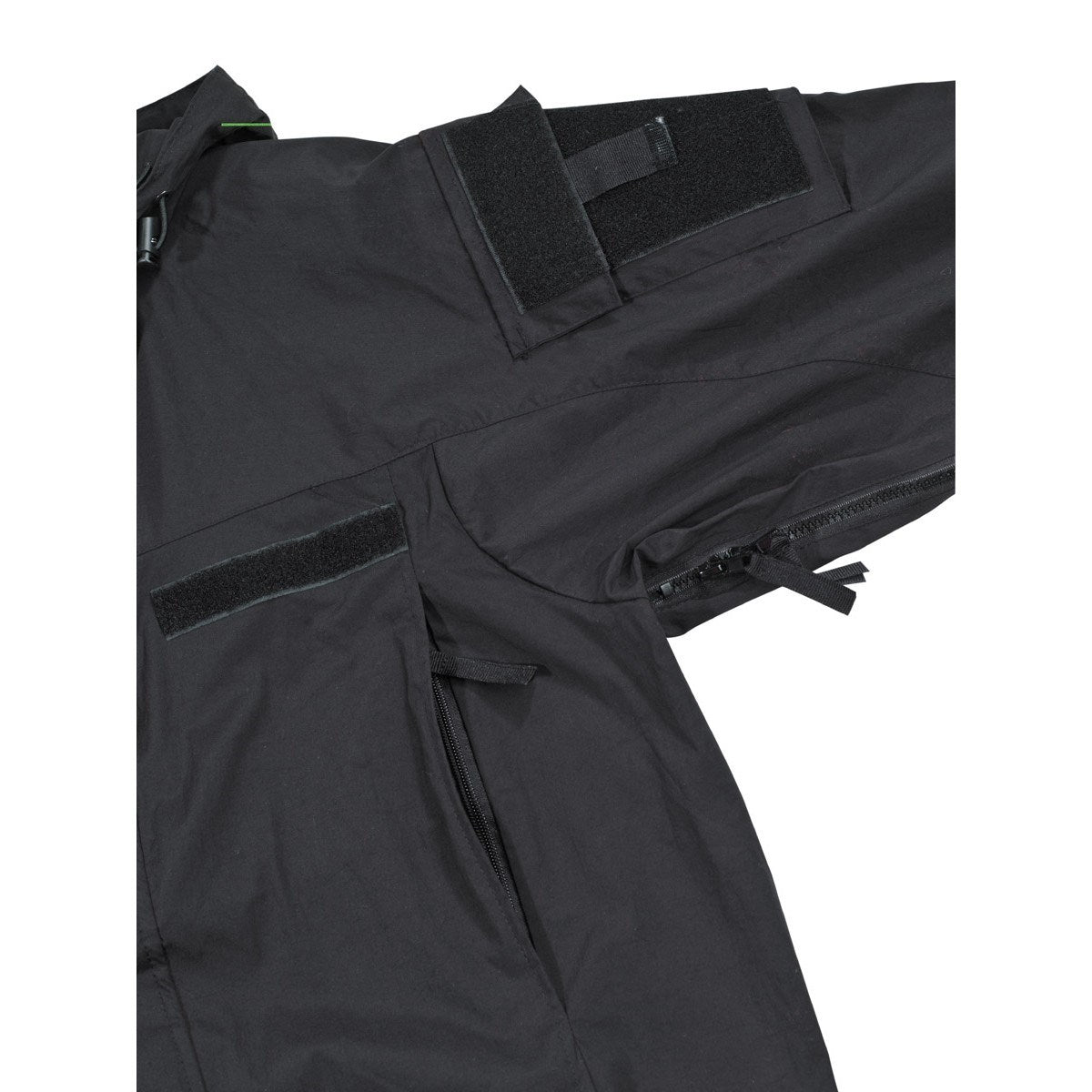 Chaqueta softshell Bunda US GEN III EVE 5 negra con capucha, nylon impermeable