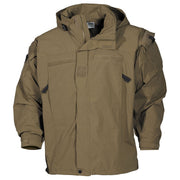 Chaqueta US softshell GEN III EVE 5 con capucha, imagen frontal