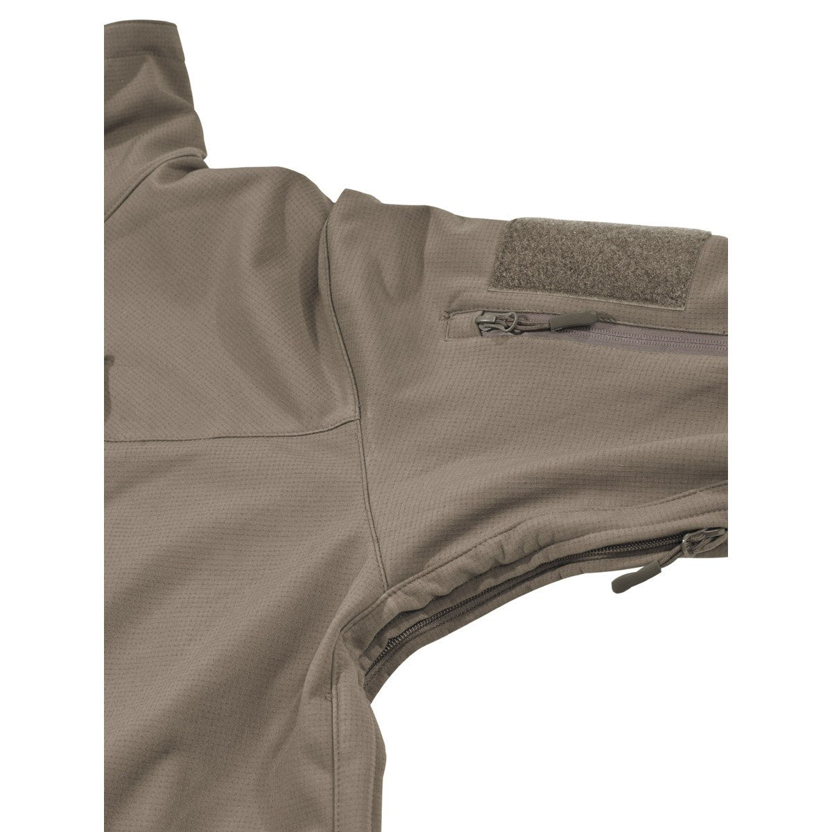 Chaqueta softshell High Defence verde MFH con forro polar