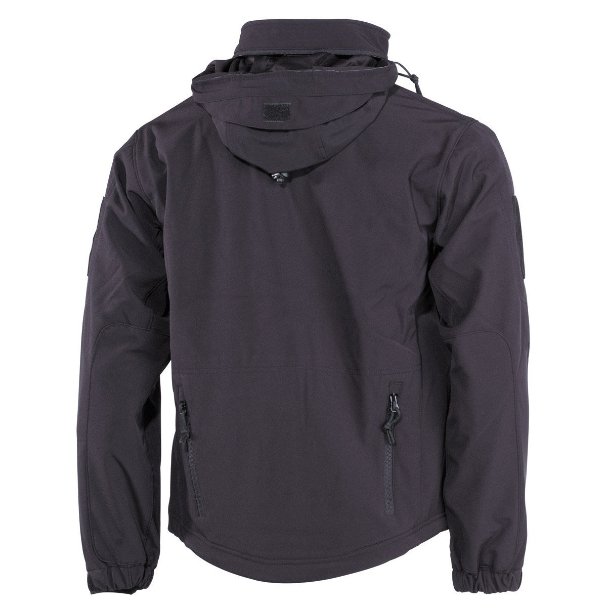 Chaqueta SCORPION softshell negra visible en imagen frontal