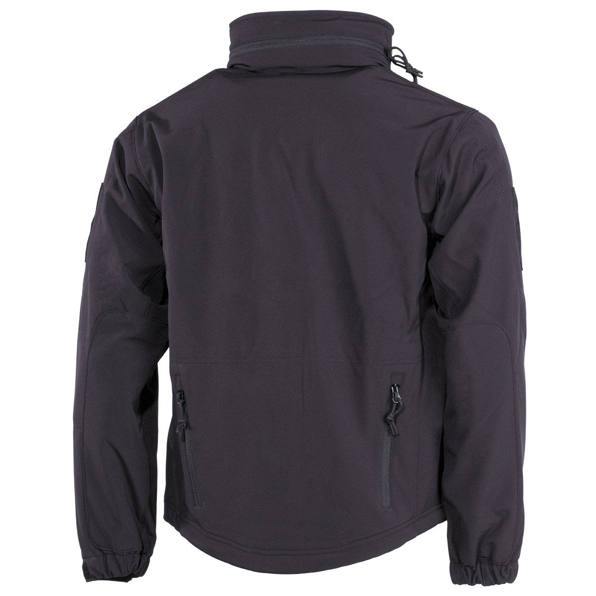 Chaqueta SCORPION softshell negra visible en imagen frontal