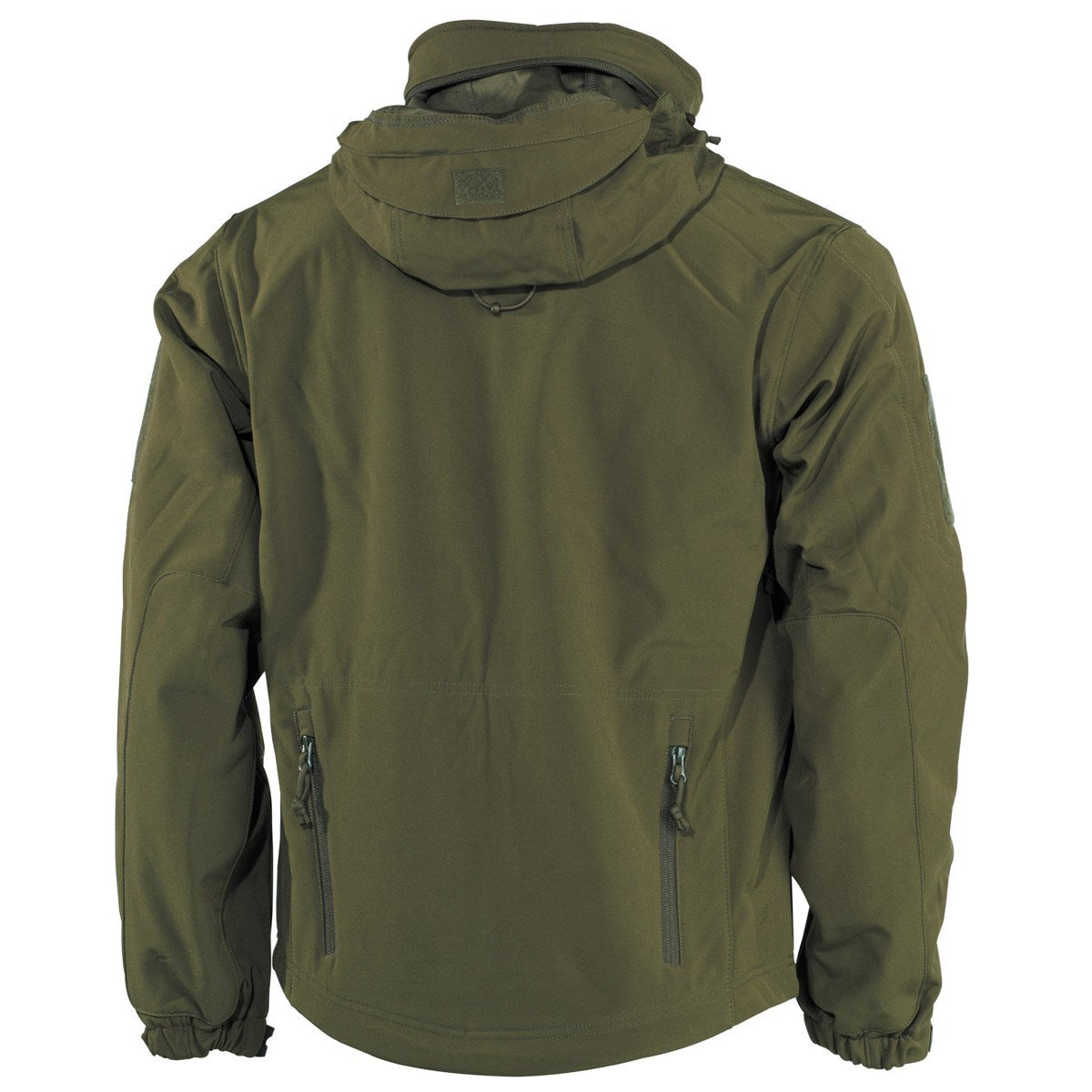 Chaqueta Softshell Scorpion verde camuflaje con cremalleras YKK y material SHIELD+