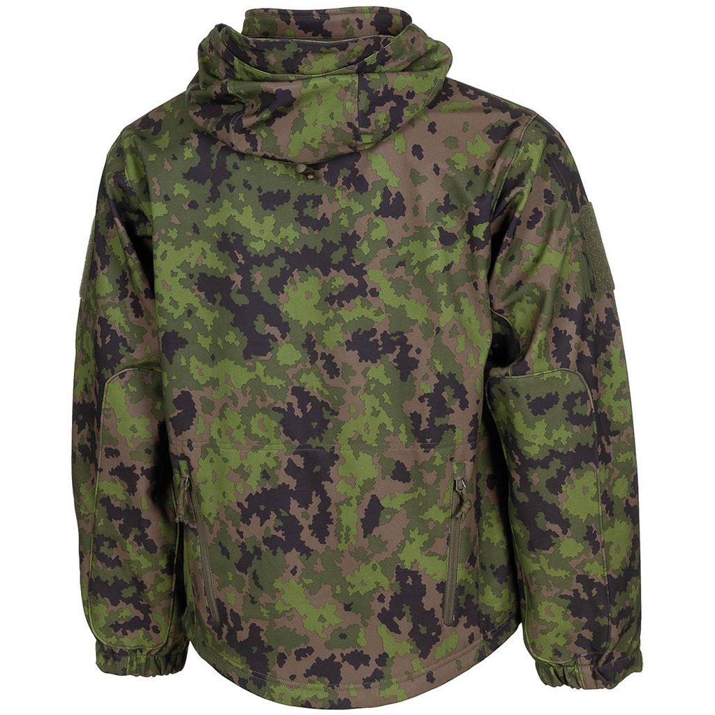 Chaqueta SCORPION softshell camuflaje, material SHIELD+, cremalleras YKK