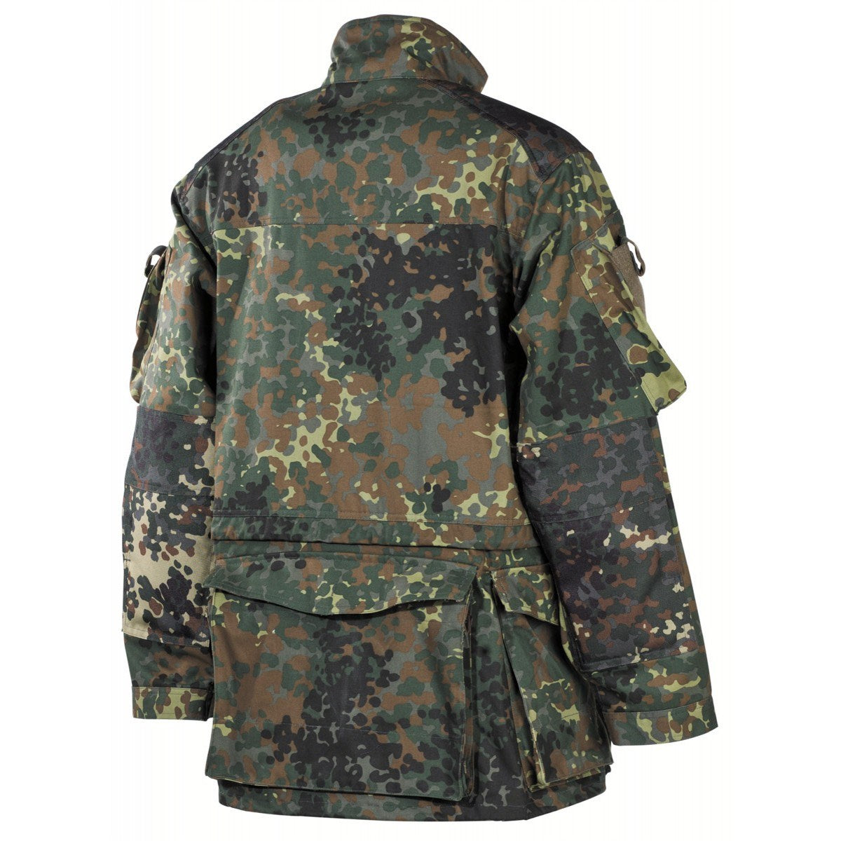 Chaqueta COMBAT rip-stop FLECKTARN con múltiples bolsillos y refuerzos en hombros y codos