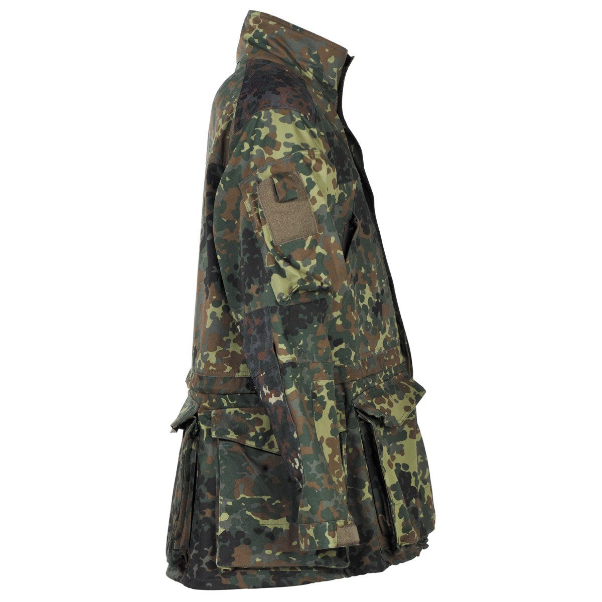 Chaqueta COMBAT rip-stop FLECKTARN con múltiples bolsillos y refuerzos en hombros y codos