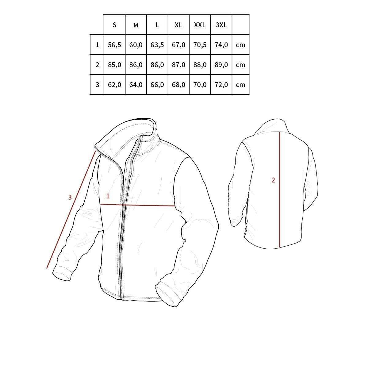Chaqueta COMBAT rip-stop FLECKTARN con múltiples bolsillos y refuerzos en hombros y codos