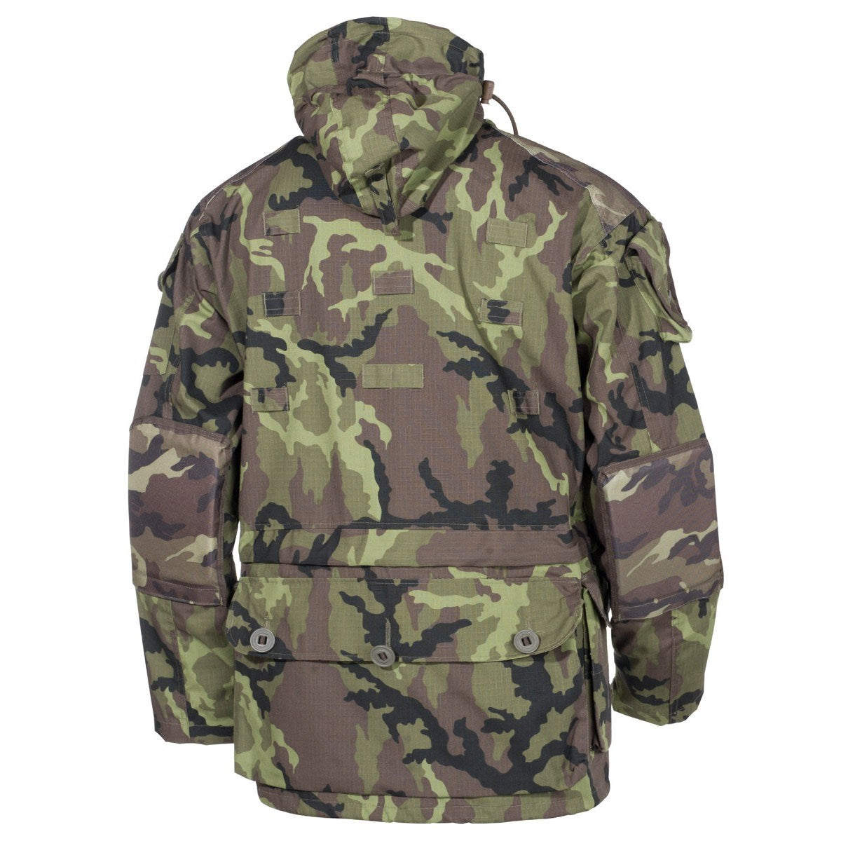 Chaqueta Commando Smock rip-stop vz.95 con capucha y múltiples bolsillos, marca MFH