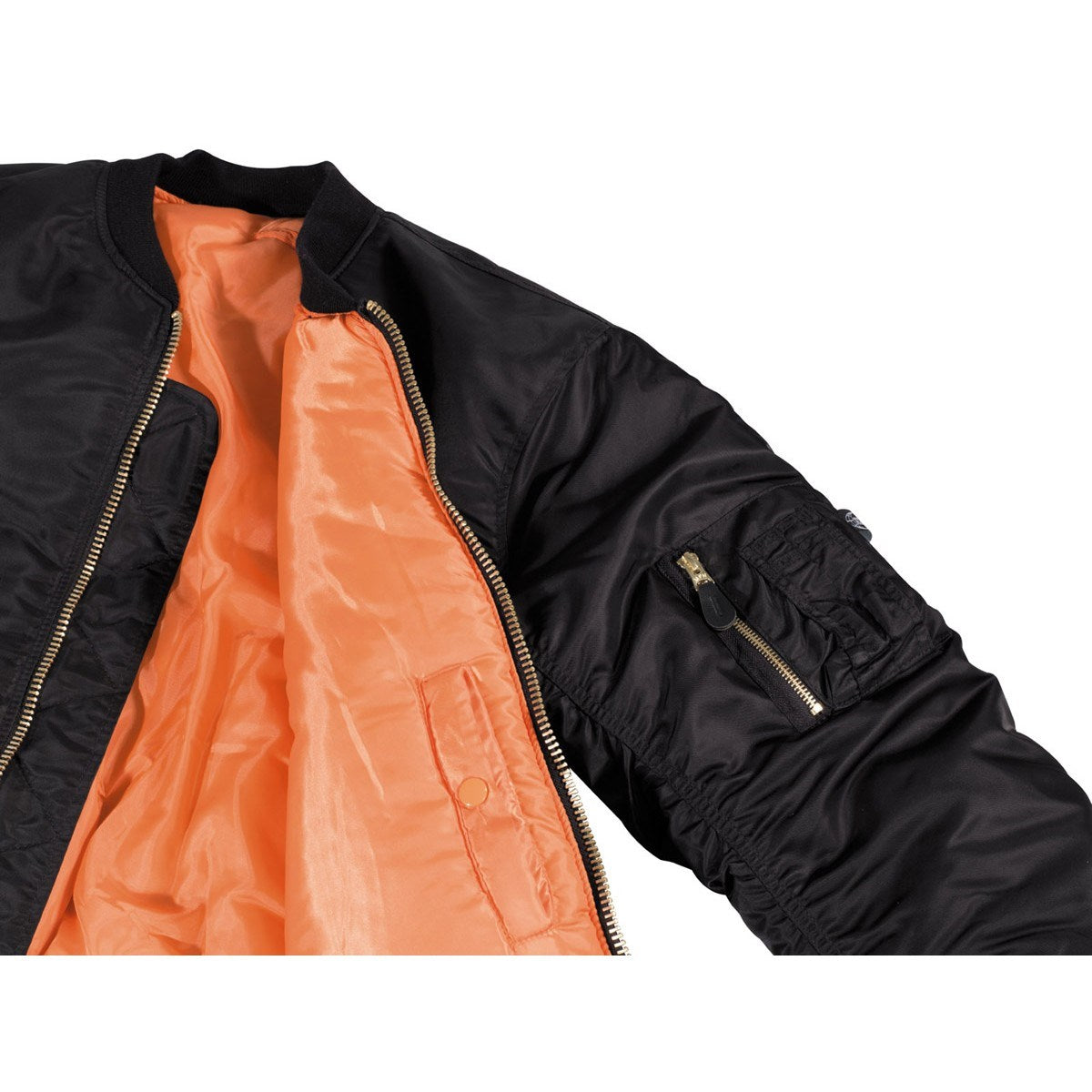 Chaqueta bomber US MA-1 negra