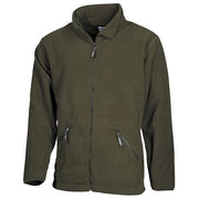 Sudadera fleece ARBER verde, MFH