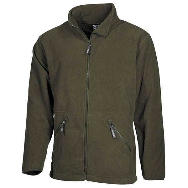 Sudadera fleece ARBER verde, MFH