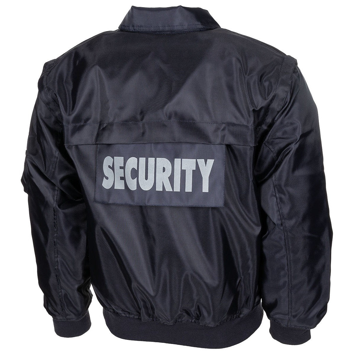 Chaqueta Bunda SECURITY con mangas desmontables y rótulos SECURITY en pecho y espalda