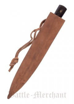 Cuchillo de cocina con mango de cuerno y vaina 0397001003 - Espadas y Más
