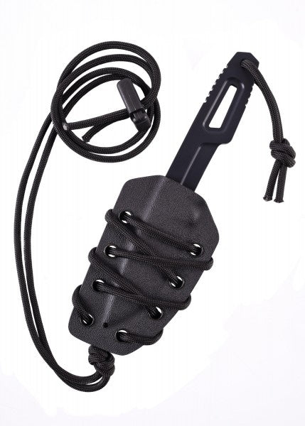 Cuchillo fijo Satre S600 Negro Extrema Ratio 04.1000.0222-BLK-S6 - Espadas y Más