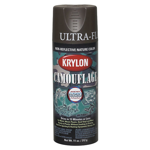 Bote de pintura KRYLON camuflaje en spray negra