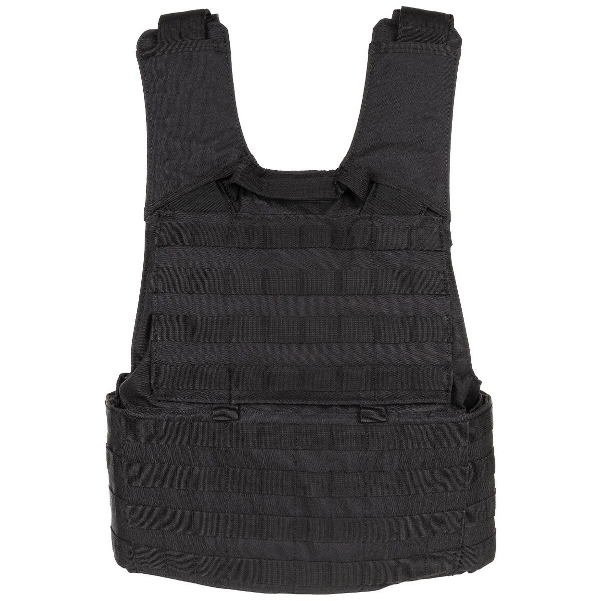 Chaleco táctico MOLLE II reforzado negro (04593A)