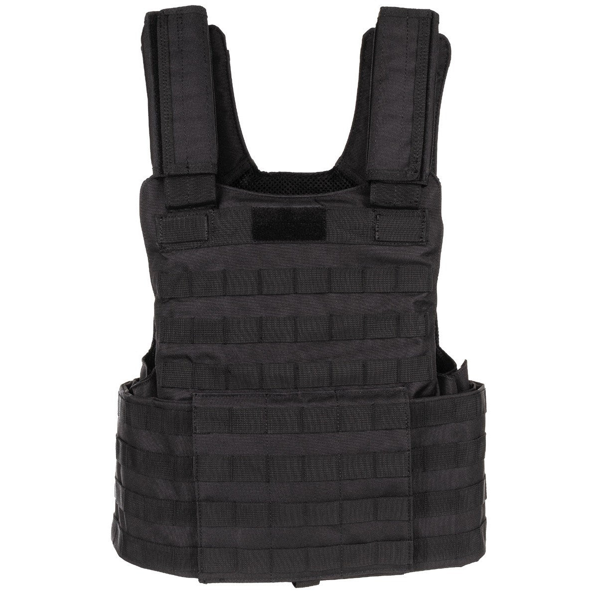 Chaleco táctico MOLLE II reforzado negro (04593A)