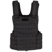 Chaleco táctico MOLLE II reforzado negro (04593A)