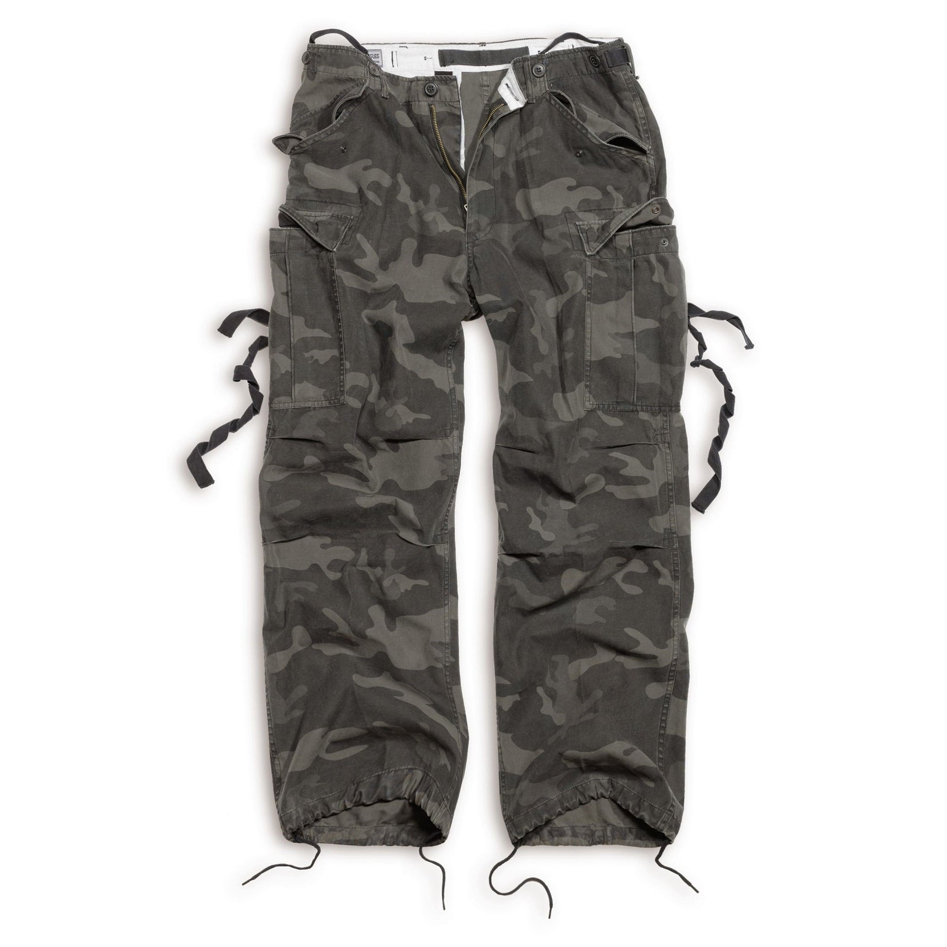 Pantalones VAGE FATIGUE estilo M65 con siete bolsillos y rodillas anatómicas