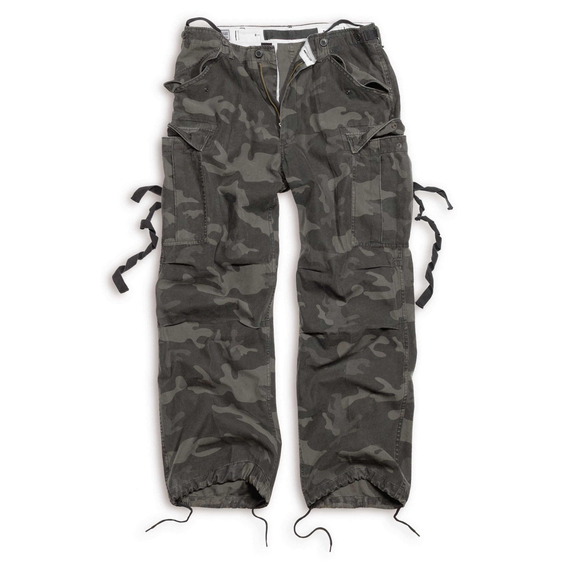 Pantalones VAGE FATIGUE estilo M65 con siete bolsillos y rodillas anatómicas