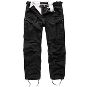 Pantalones VAGE FATIGUE negros, 7 bolsillos, estilo M65