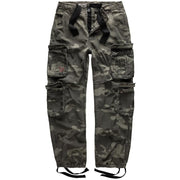 Pantalones AIRBORNE VAGE con múltiples bolsillos, estilo militar vintage