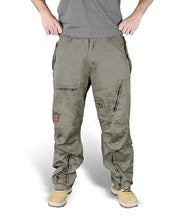 Pantalones cargo INFANTRY verdes con rodillas anatómicas y bolsillos reforzados