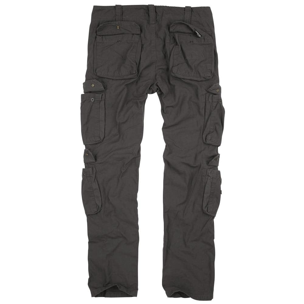 Pantalones Airborne Slimmy Anthrazit con perneras estrechas estilo vintage Surplus