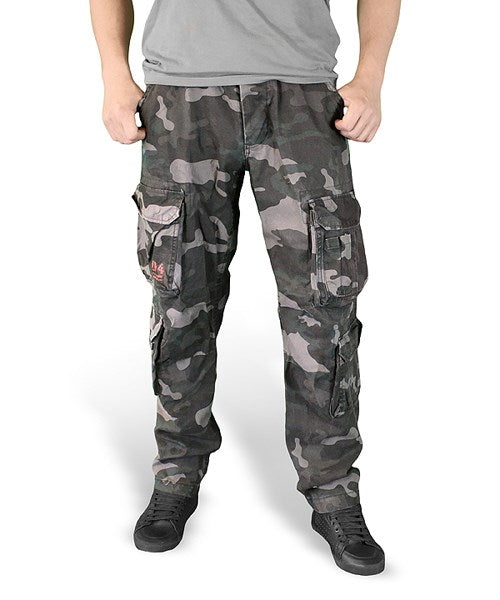 Pantalones Airborne Slimmy antracita - vista frontal