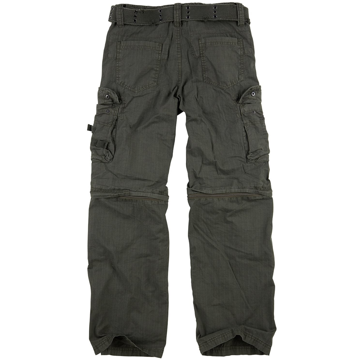 Pantalones desmontables ROYAL OUTBACK color Royal Green, detalle frontal