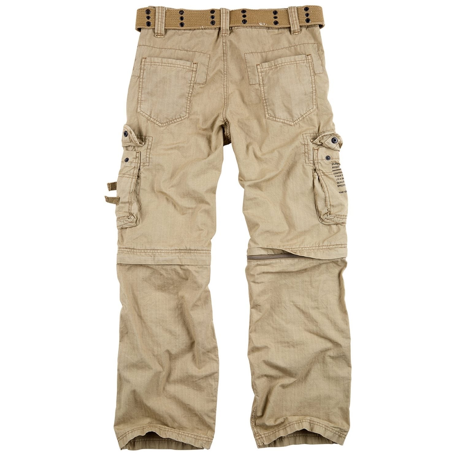 Pantalones desmontables ROYAL OUTBACK color Royal Green, detalle frontal
