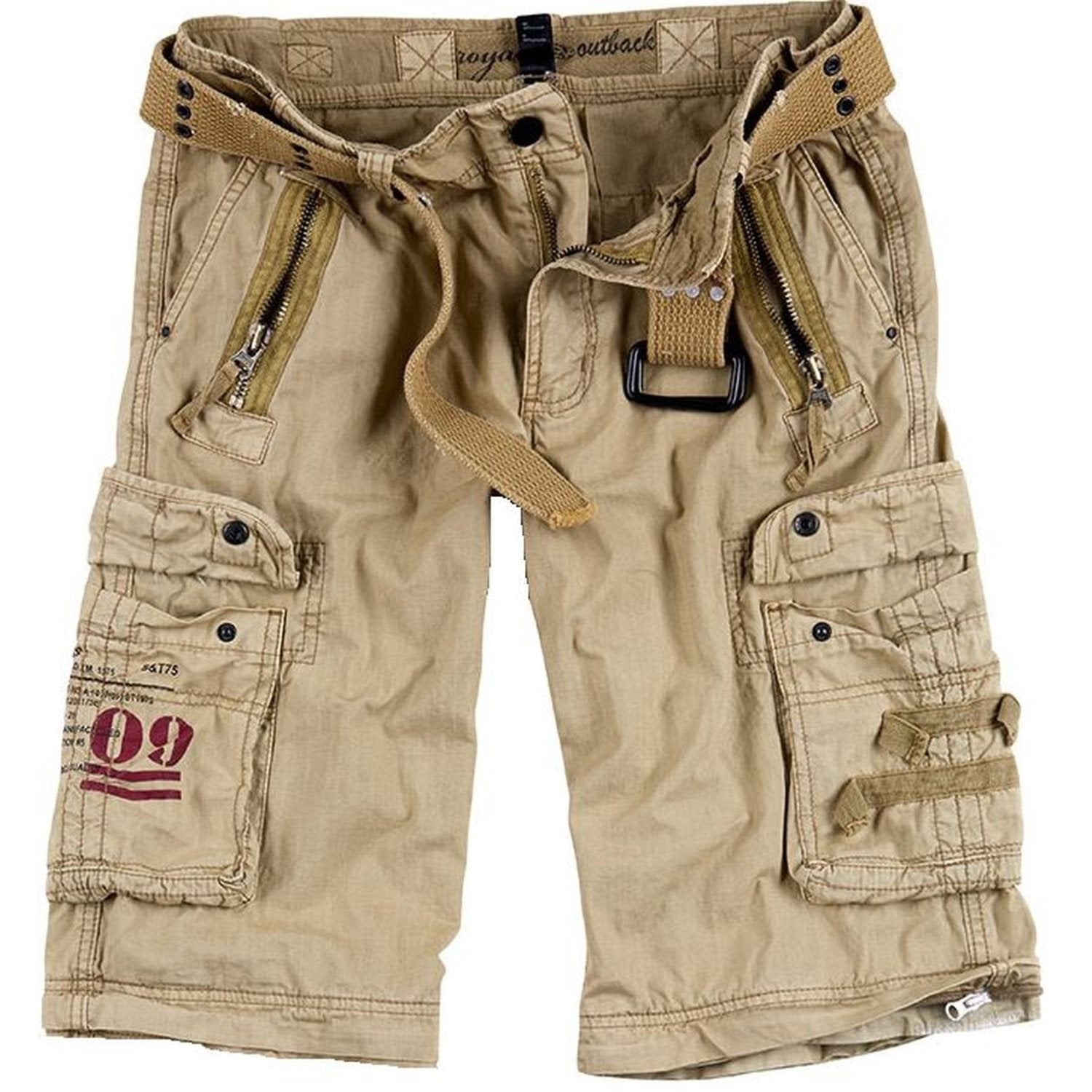 Pantalones desmontables ROYAL OUTBACK color Royal Green, detalle frontal